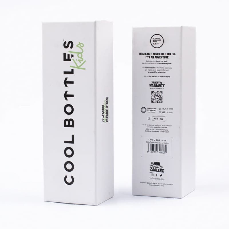 Dětská nerezová termolahev COOL BOTTLES Kids Indian Tribe třívrstvá 260ml NEW - náhled 2