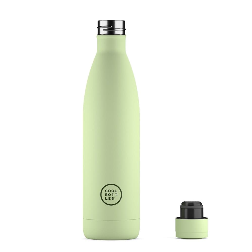 Nerezová termolahev COOL BOTTLES Pastel Green třívrstvá 750 ml - náhled 2
