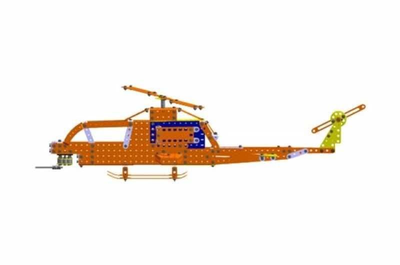 Stavebnice Merkur Kitty Hawk, 900 dílů, 100 modelů - náhled 3