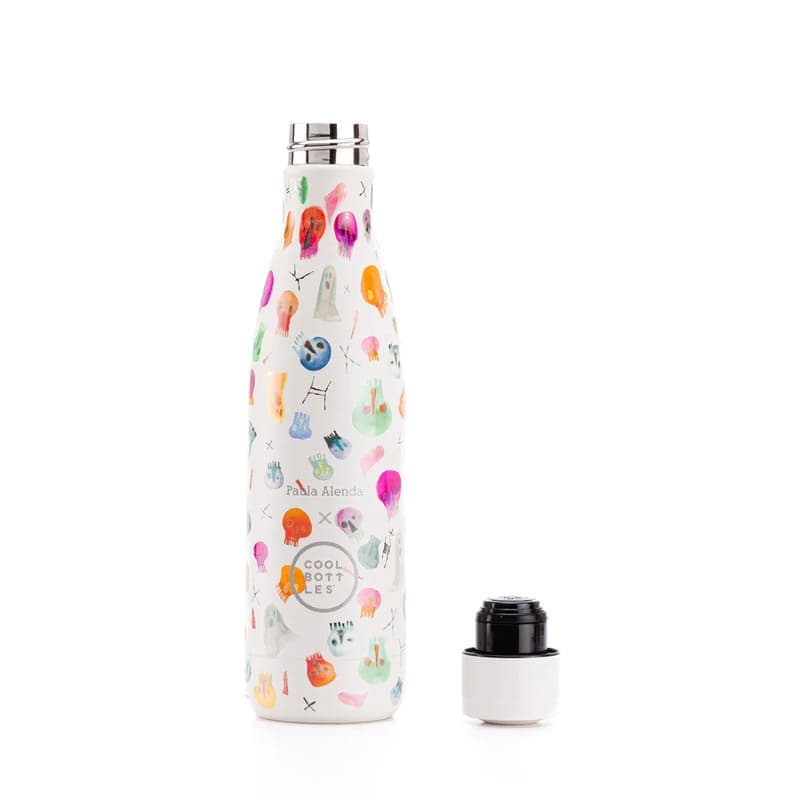 Dětská nerezová termolahev COOL BOTTLES Kids Crazy skulls třívrstvá 260ml - náhled 3