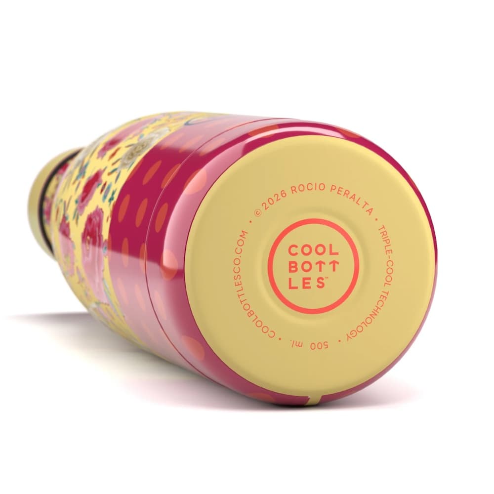 Nerezová termolahev COOL BOTTLES XClusive! Dragonfly Paradise třívrstvá 500ml - náhled 2