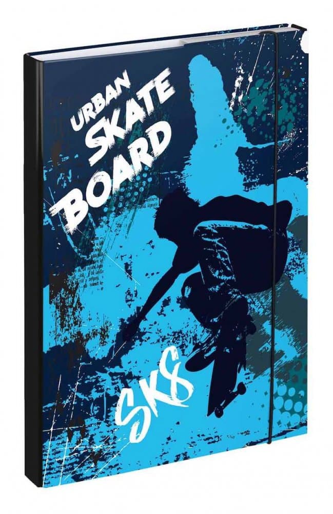 BAAGL desky na školní sešity A4 Skateboard