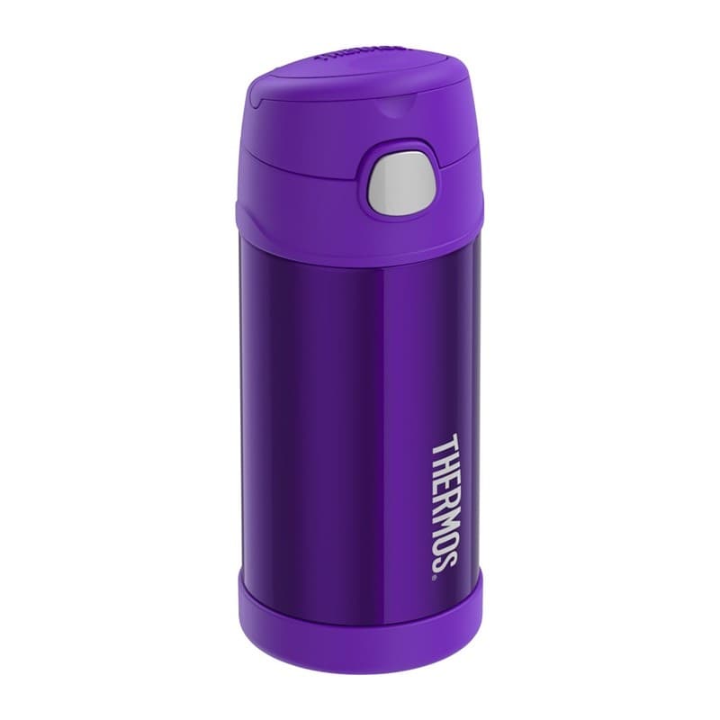 Thermos Funtainer dětská termoska s brčkem 355 ml - květy - náhled 4