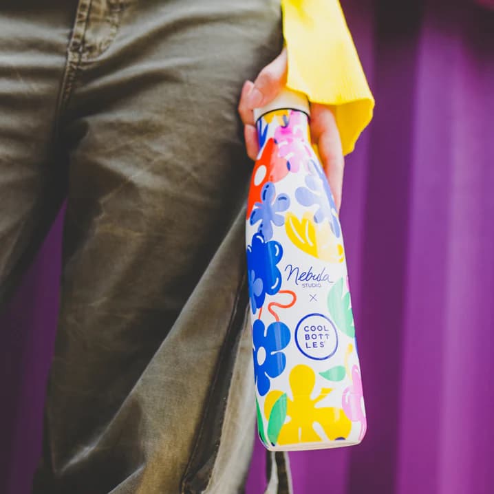 Nerezová termolahev Cool Bottles XClusive! Floral Madness třívrstvá 500 ml - náhled 5