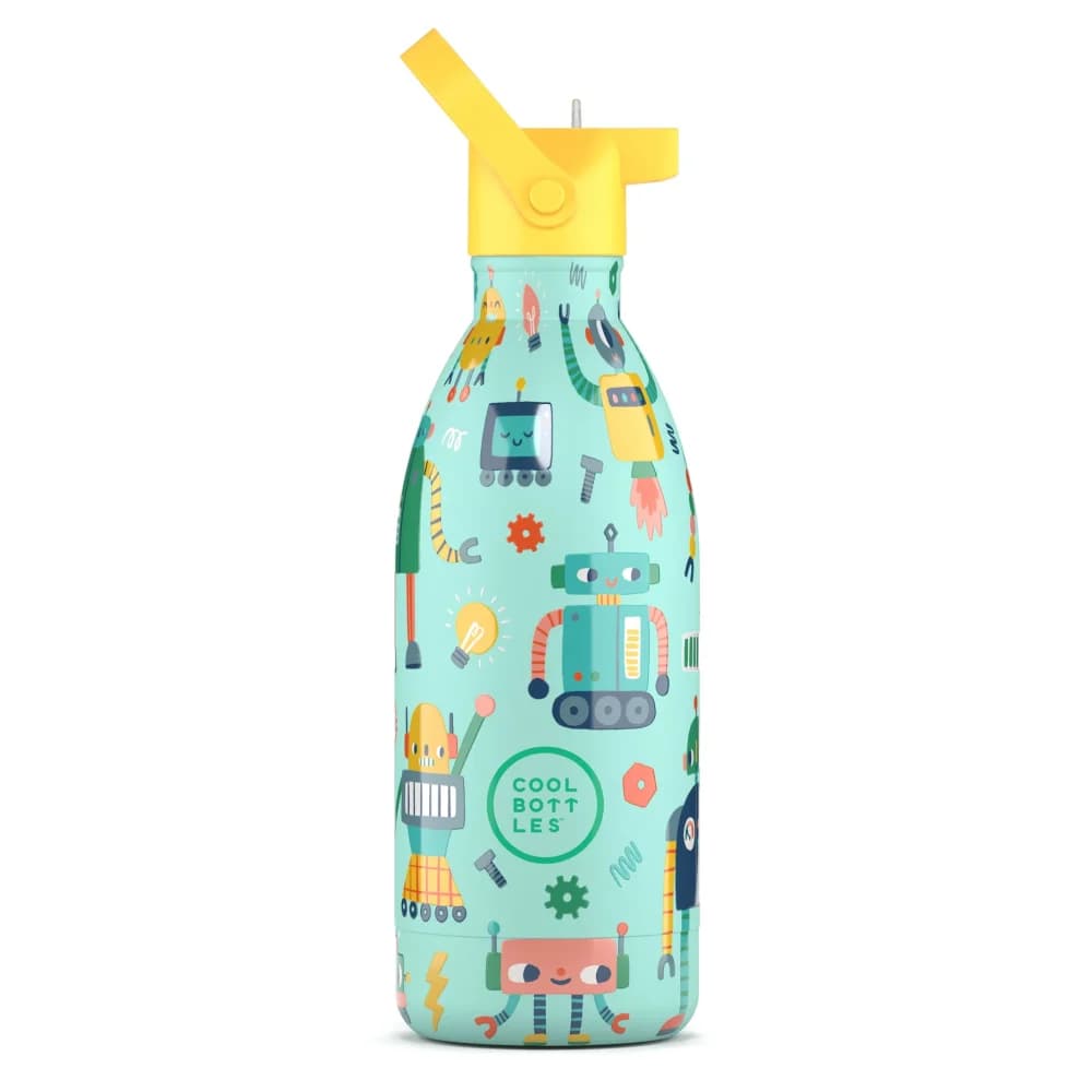 Dětská nerezová termolahev COOL BOTTLES Candy Land třívrstvá 350ml 3D