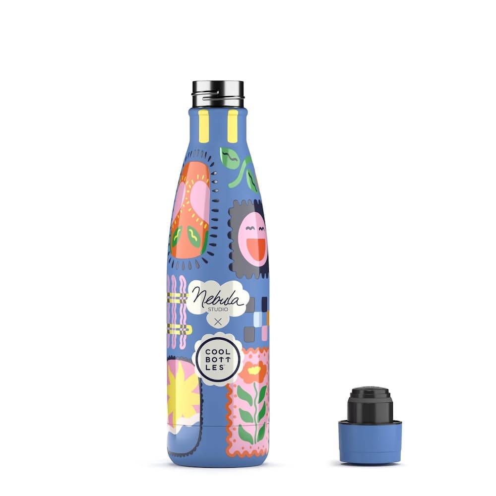 Nerezová termolahev Cool Bottles XClusive! Floral Madness třívrstvá 500 ml - náhled 3