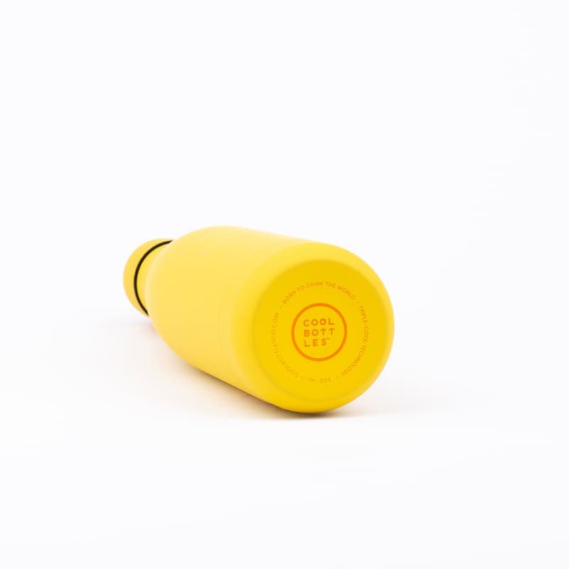 Nerezová termolahev COOL BOTTLES Vivid Yellow třívrstvá 500ml NEW - náhled 3