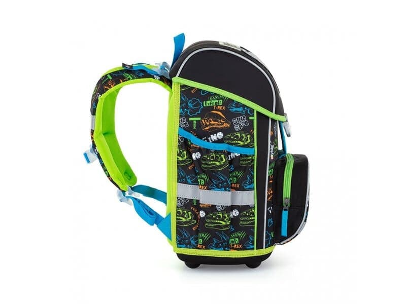 Oxybag Školní aktovka v setu pro prvňáčky PREMIUM Premium Dinosaurus - 3 díly - náhled 3