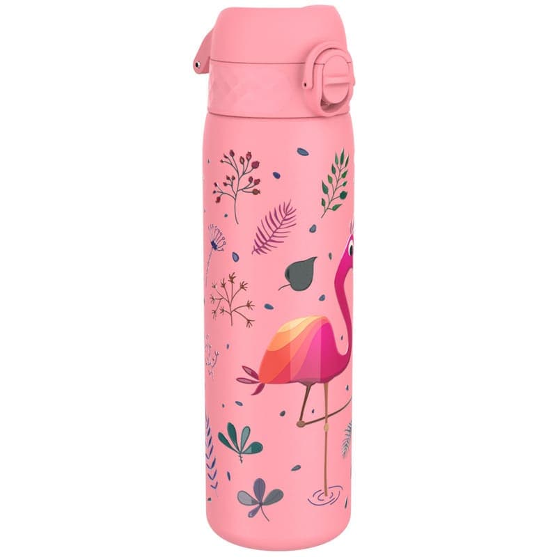 Nerezová láhev na pití ion8 Leak Proof Flamingo 500 ml