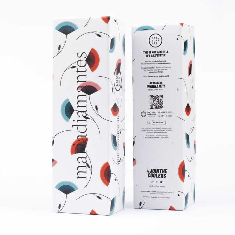 Nerezová termolahev COOL BOTTLES XClusive! Lively Lily třívrstvá 500ml - náhled 5
