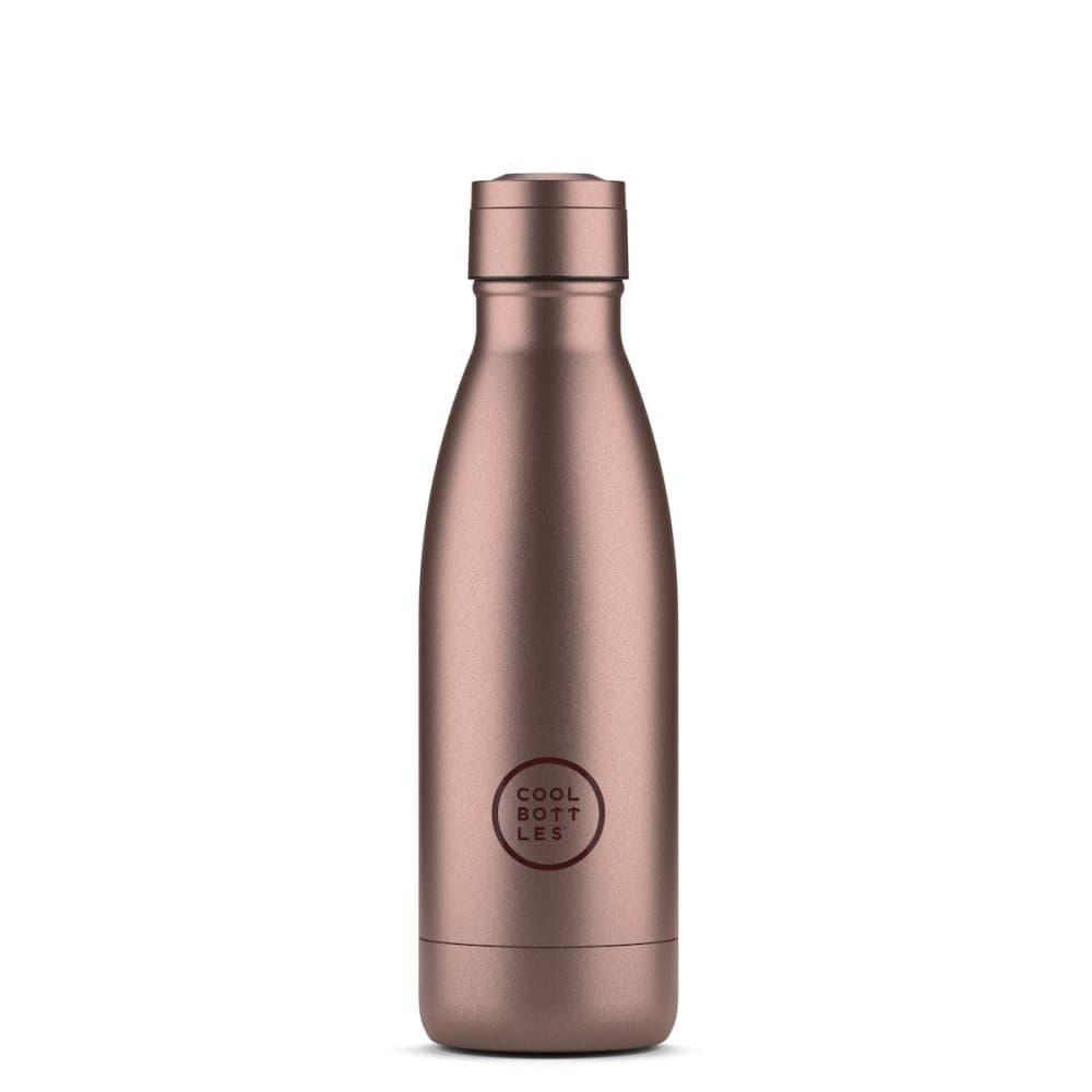 Nerezová termolahev COOL BOTTLES Metallic Rose třívrstvá 350 ml