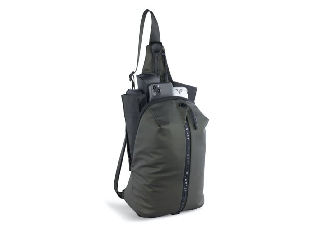 Bugatti Pánská crossbody taška Luce O šedá - náhled 3