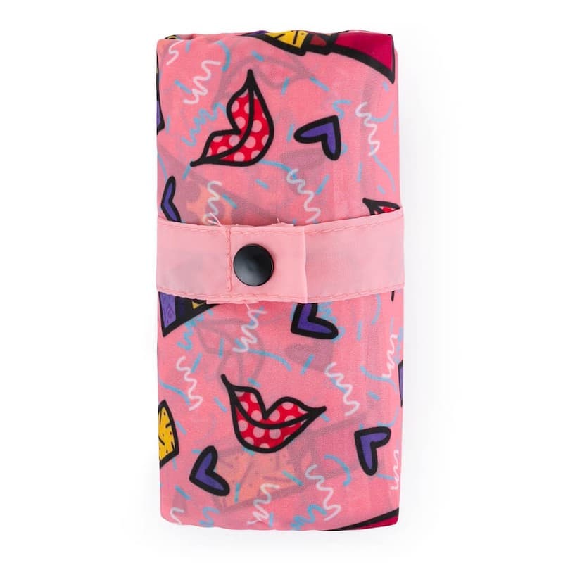 Bagmaster Skládací nákupní taška se zipem Britto Rtěnky - náhled 4