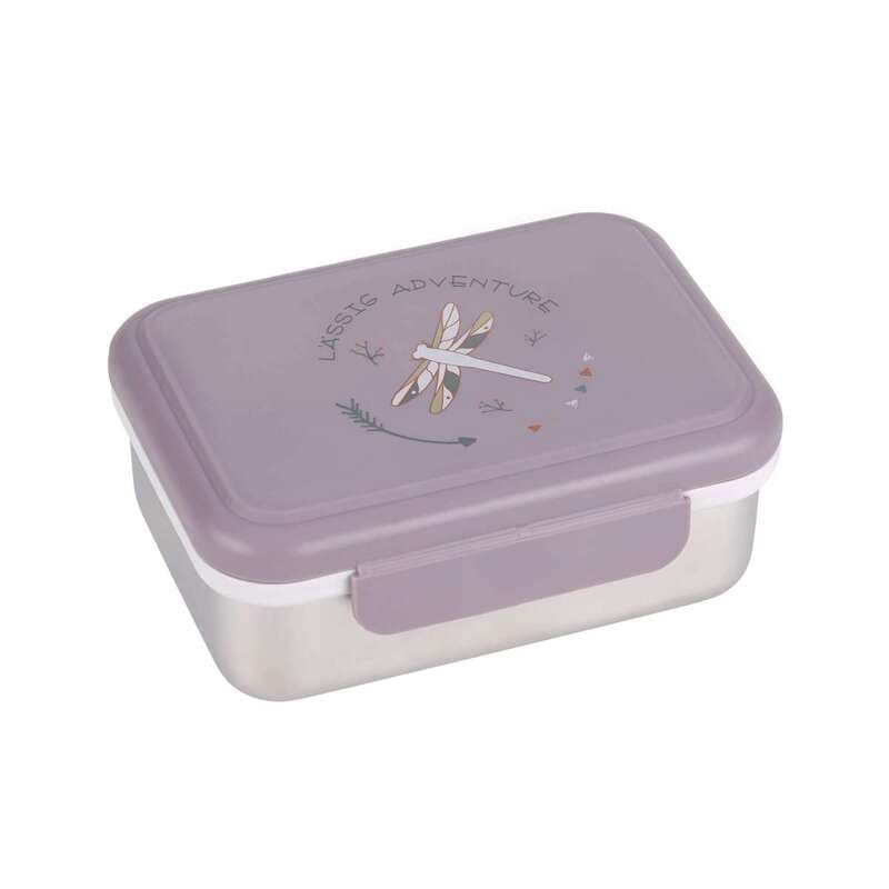 Nerezový box na svačinu Lässig vážka - Stainless Steel Adventure dragonfly