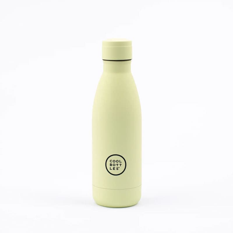 Nerezová termolahev COOL BOTTLES Pastel Green třívrstvá 350ml NEW - náhled 2