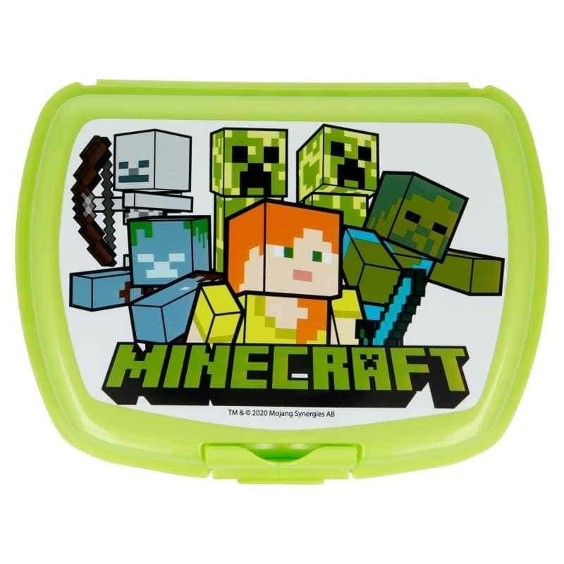 Box na svačinu Stor Minecraft zelený - náhled 2