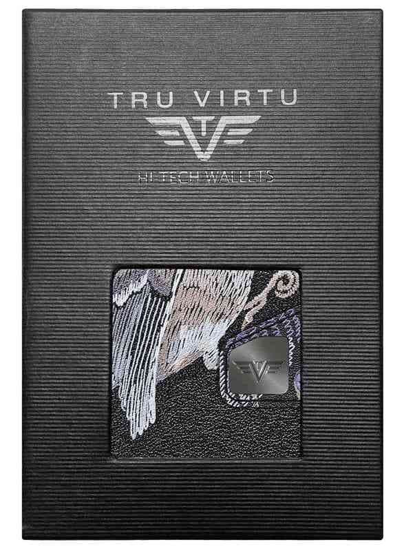 Kožená peněženka TRU VIRTU CLICK & SLIDE 3D limitovaná edice - Bird & Clover - náhled 5