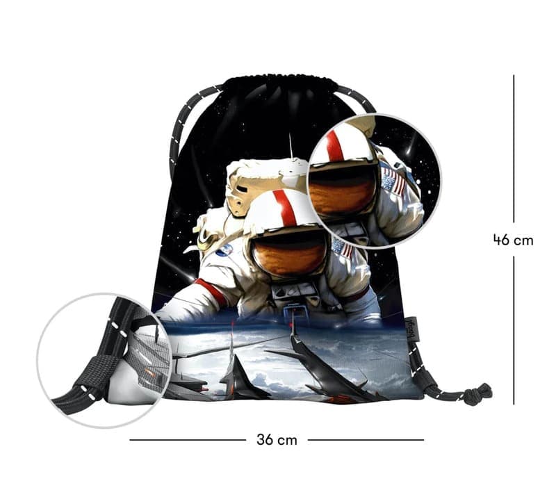 BAAGL Sáček eARTh - Cosmonaut by Caer8th - náhled 3