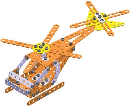 Stavebnice Merkur Kitty Hawk, 900 dílů, 100 modelů - náhled 5