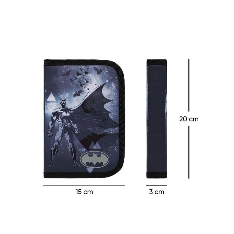 Školní penál Baagl klasik dvě chlopně Batman Storm - náhled 5