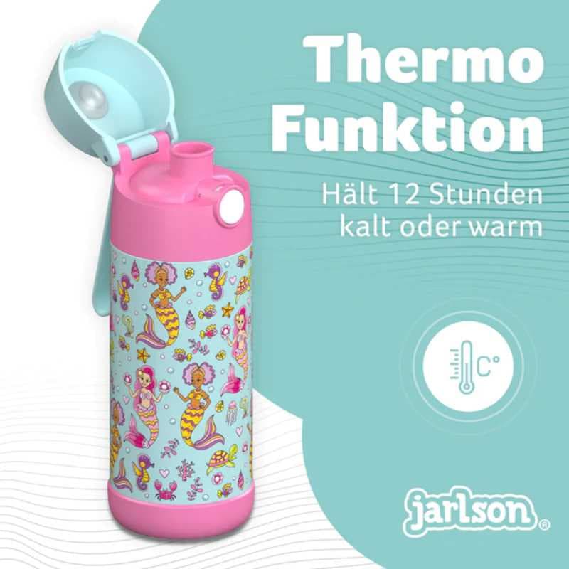 Dětská nerezová termoláhev na pití JARLSON MALI Mořská panna 350 ml - náhled 3