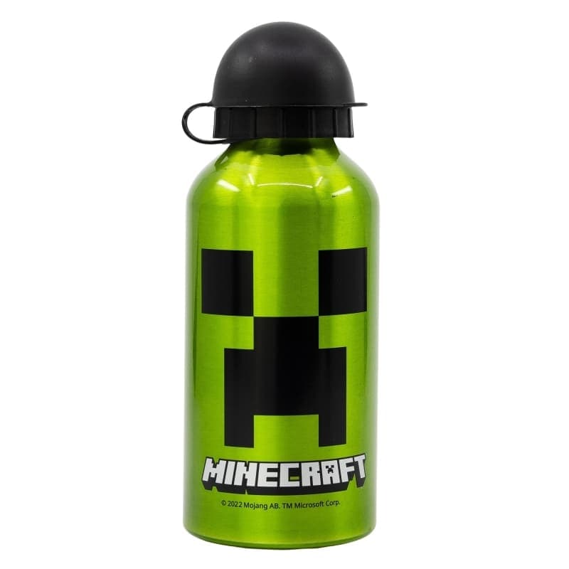 Dětská hliníková láhev na pití Stor Minecraft creeper 400 ml - náhled 2