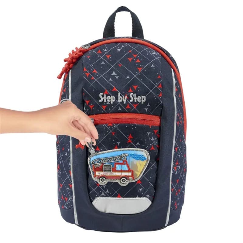 Dětský předškolní batoh Step by Step KIGA MINI, Fire Truck Finn - náhled 5