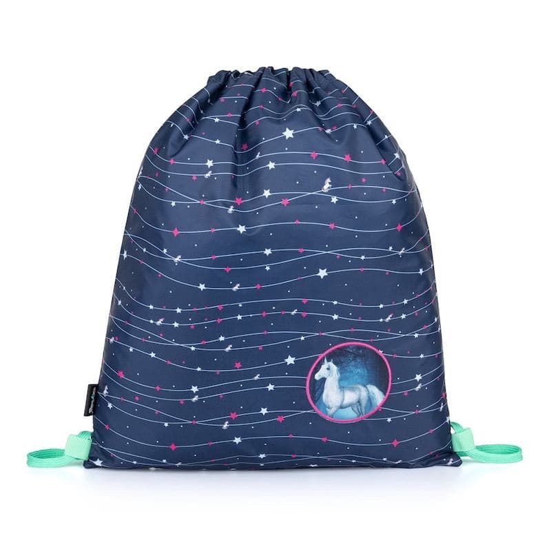 Oxybag Sportovní vak na záda Oxy Style Mini Unicorn pattern