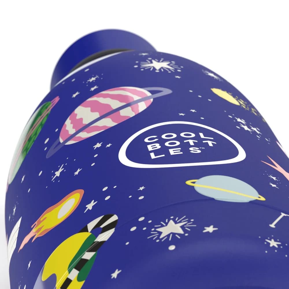 Dětská nerezová termolahev COOL BOTTLES Candy Land třívrstvá 350ml 3D - náhled 3