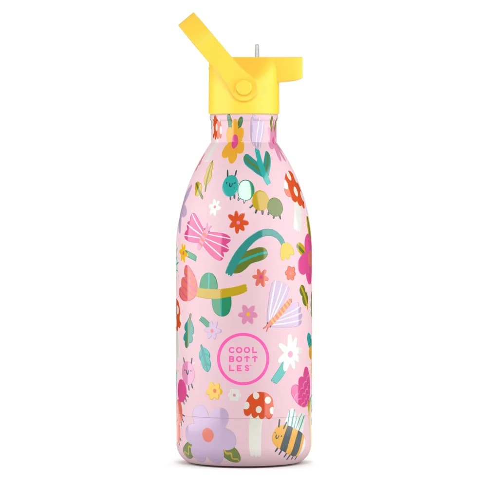 Dětská nerezová termolahev COOL BOTTLES Candy Land třívrstvá 350ml 3D