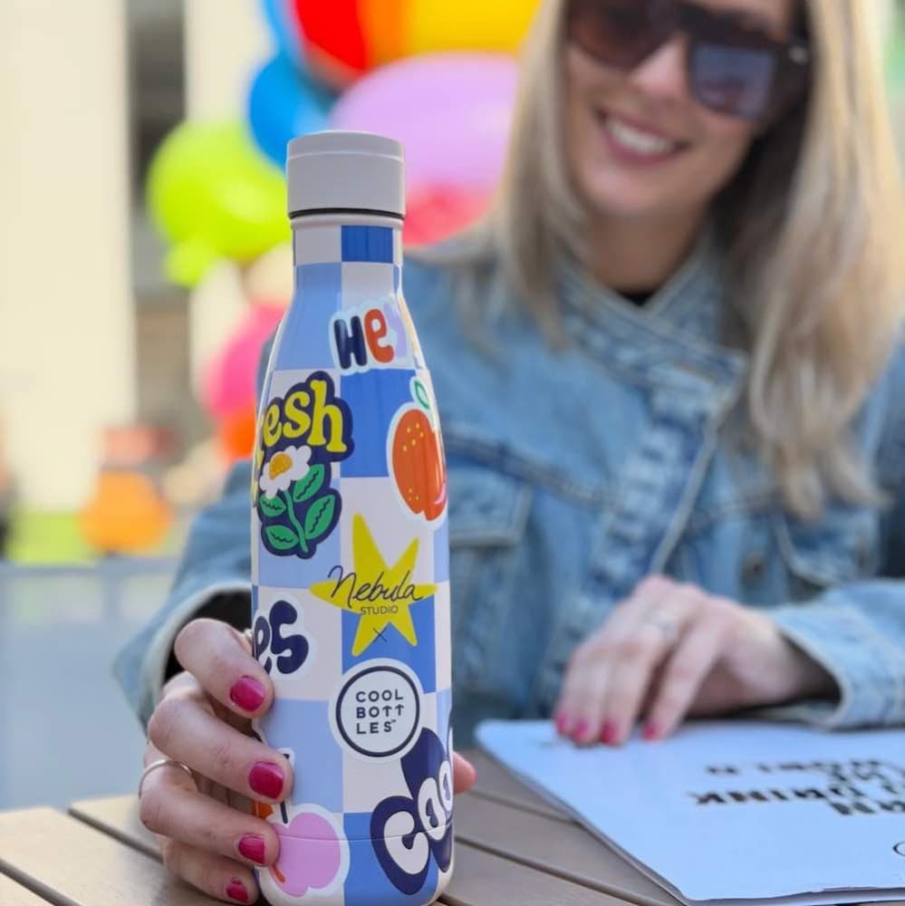 Nerezová termolahev Cool Bottles XClusive! Floral Madness třívrstvá 500 ml - náhled 5