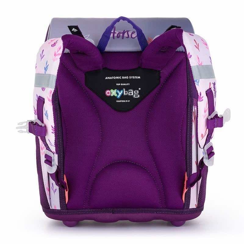 Oxybag Školní aktovka v setu pro prvňáčky PREMIUM Koně - 3 díly - náhled 4