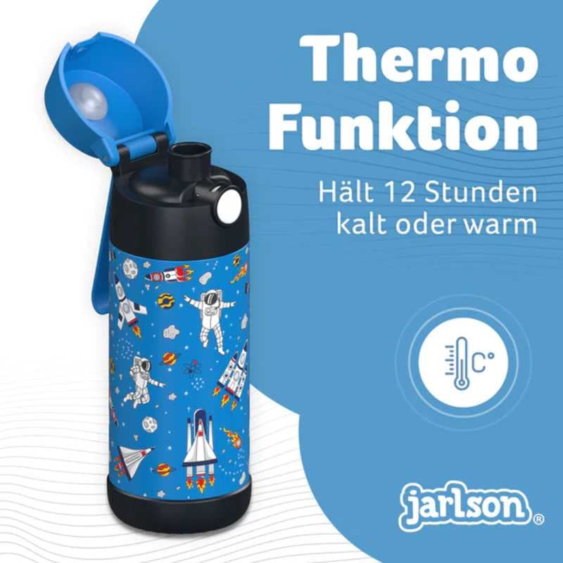 Dětská nerezová termoláhev na pití JARLSON MALI Vesmír 350 ml - náhled 3