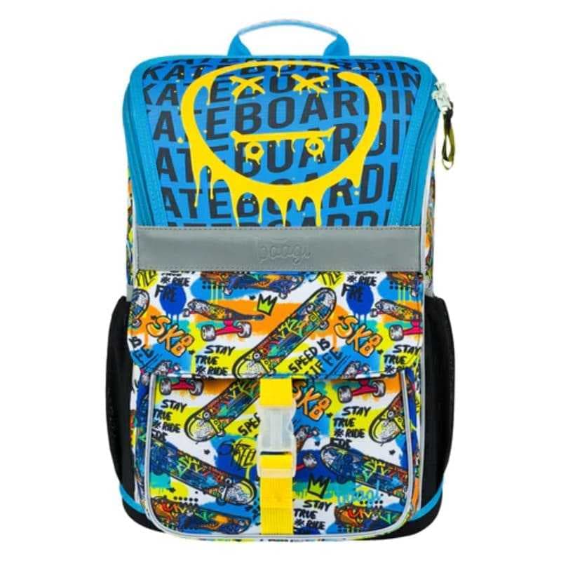 BAAGL Školní aktovka Zippy Skateboards