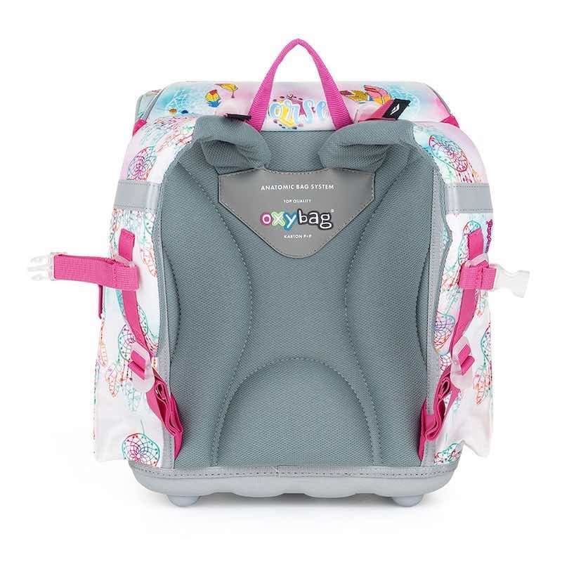 Oxybag Školní aktovka v setu pro prvňáčky PREMIUM LIGHT Kůň romantic pírka - 3 díly - náhled 4