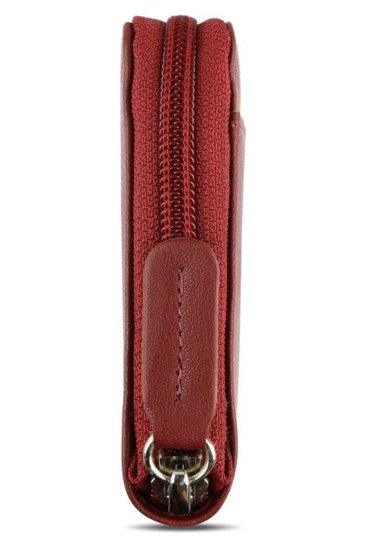 Bugatti Dámská kožená peněženka na zip Banda červená - náhled 3