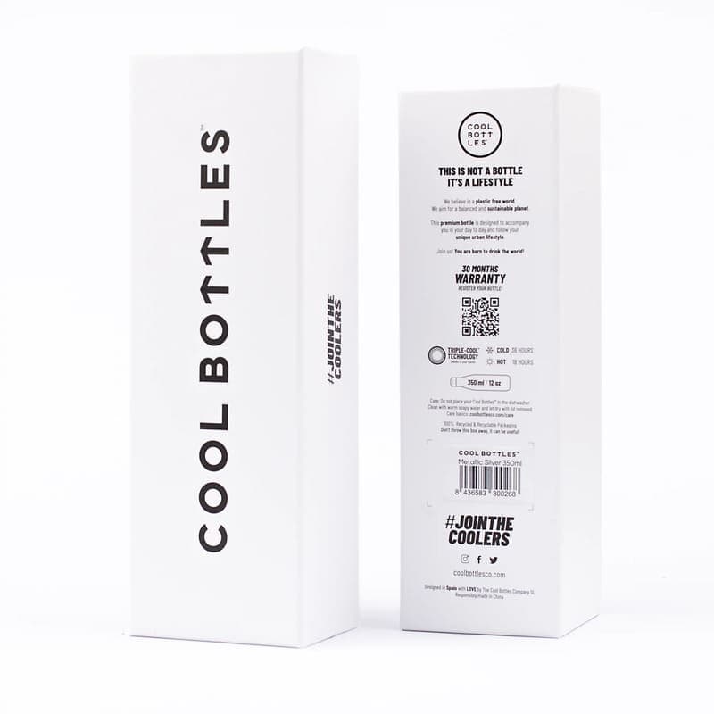 Nerezová termolahev COOL BOTTLES Vivid Quetzal třívrstvá 350ml NEW - náhled 5