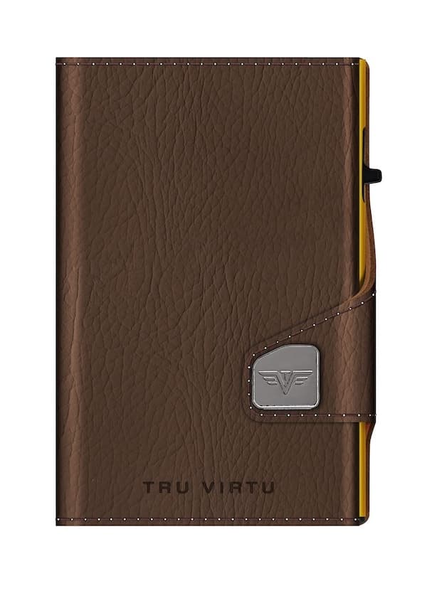 Vegan Bio Apple peněženka TRU VIRTU CLICK & SLIDE - Coral