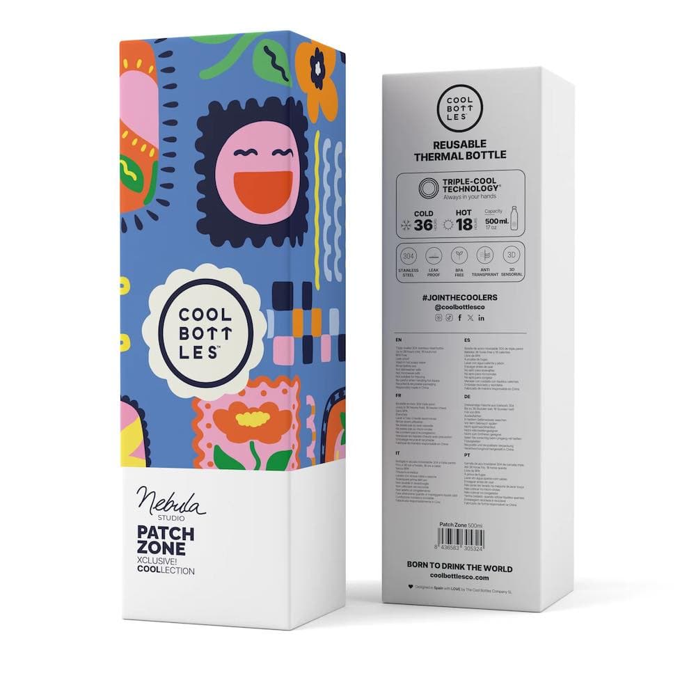 Nerezová termolahev Cool Bottles XClusive! Floral Madness třívrstvá 500 ml - náhled 5