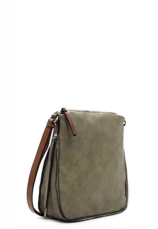 Tamaris Crossbody kabelka Gritt velká zelená - náhled 2