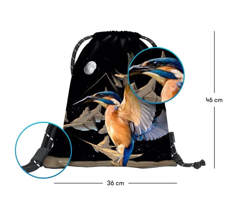 BAAGL Sáček eARTh - Kingfisher by Caer8th - náhled 3