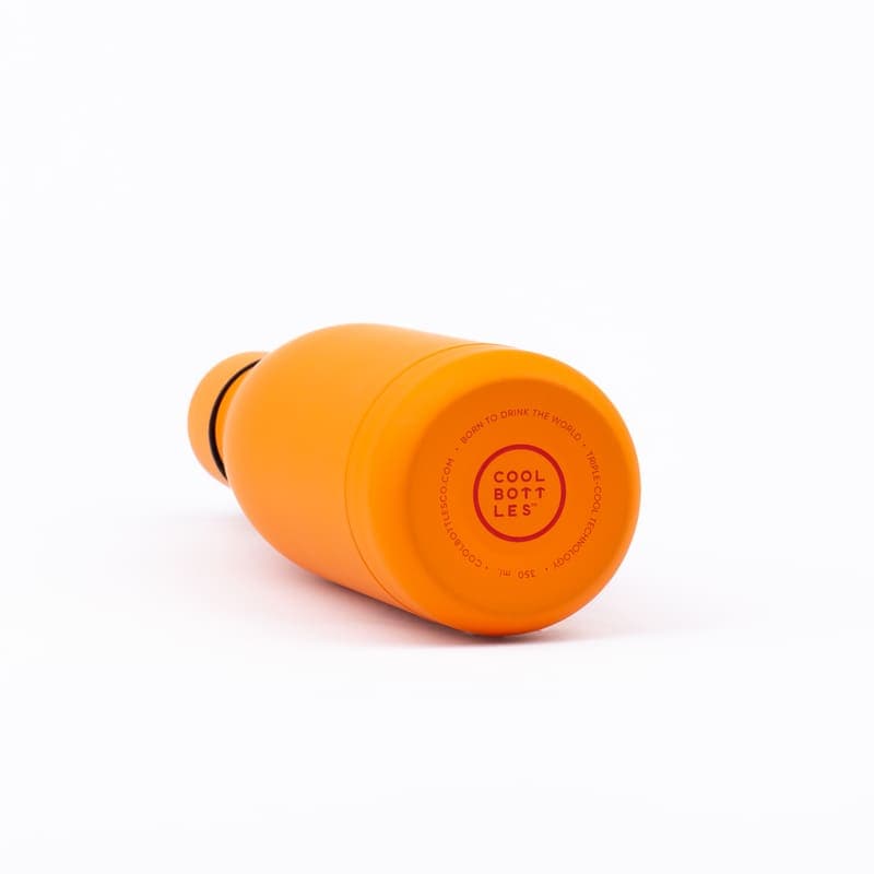 Nerezová termolahev COOL BOTTLES Vivid Orange třívrstvá 350ml NEW - náhled 4