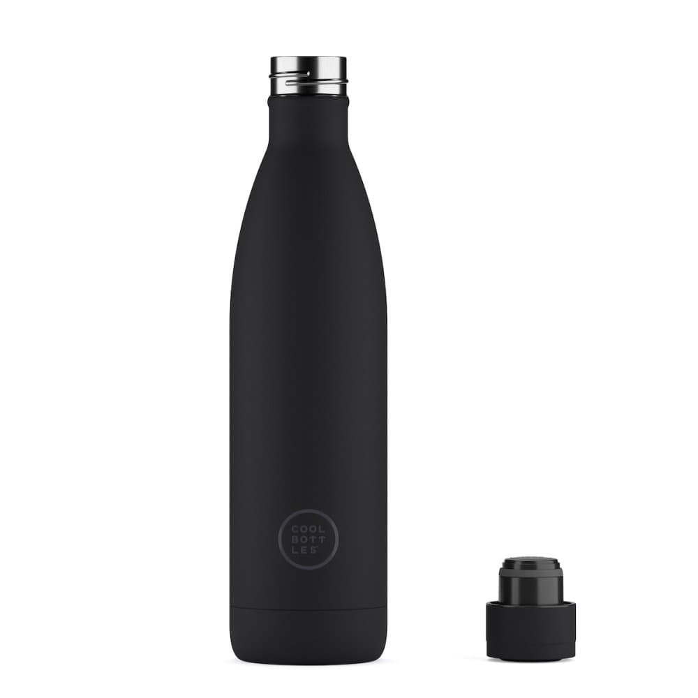 Nerezová termolahev COOL BOTTLES Mono Black třívrstvá 750 ml - náhled 2