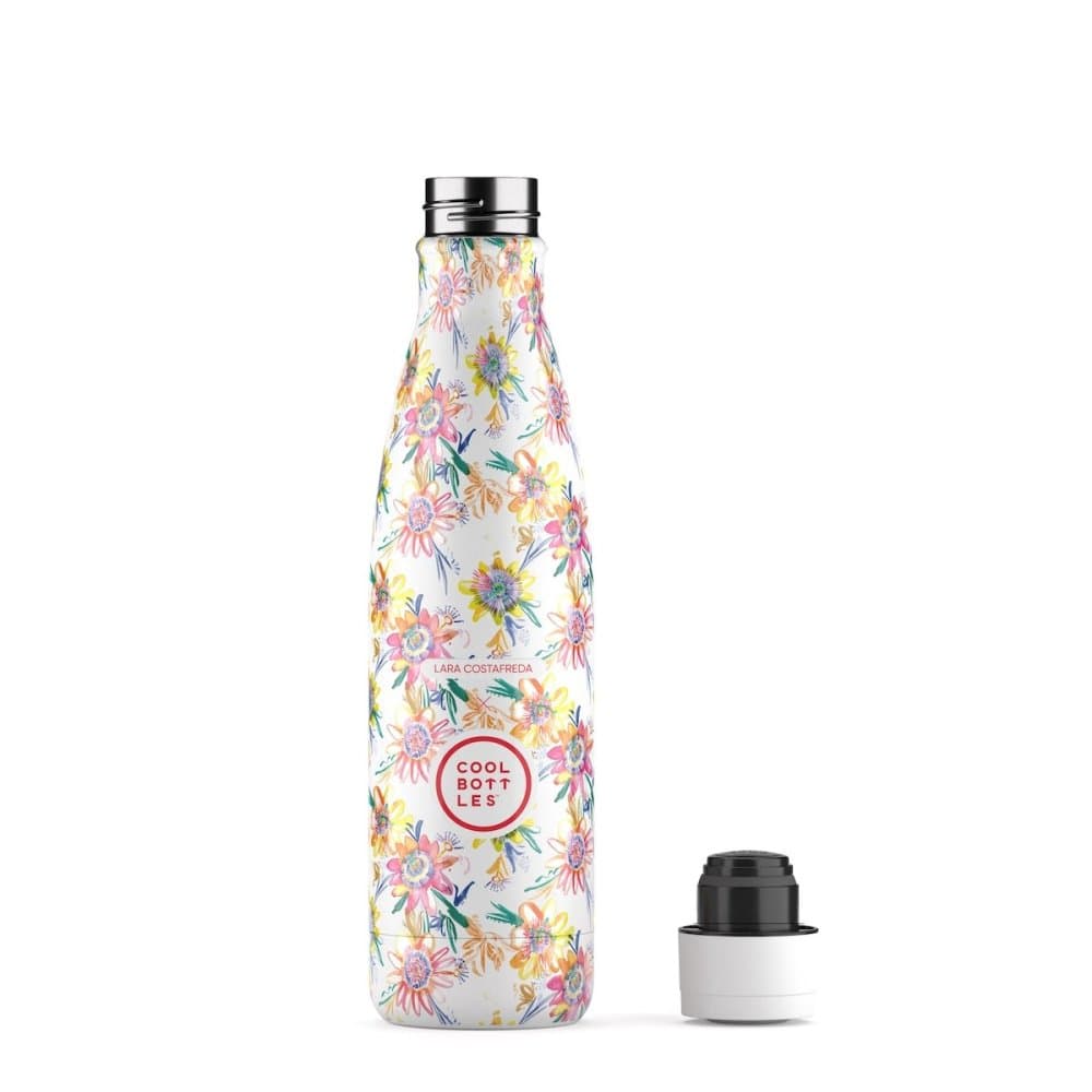 Nerezová termolahev Cool Bottles XClusive! Secret Blossom třívrstvá 500 ml - náhled 2