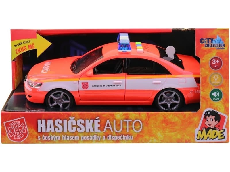 MaDe Hasičské osobní auto s českým hlasem - náhled 2