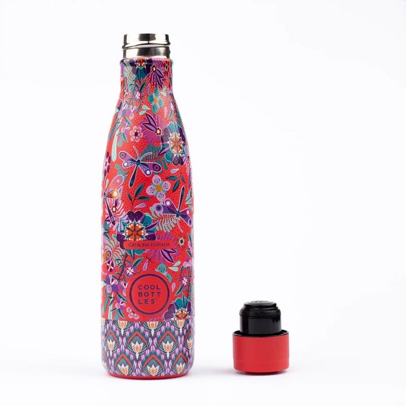 Nerezová termolahev COOL BOTTLES XClusive! Dragonfly Paradise třívrstvá 500ml - náhled 3