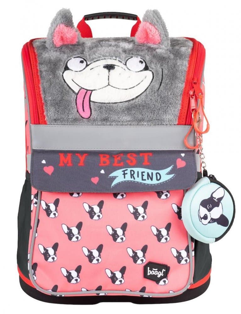Školní aktovka pro prvňáčky Baagl Zippy Doggie - náhled 2
