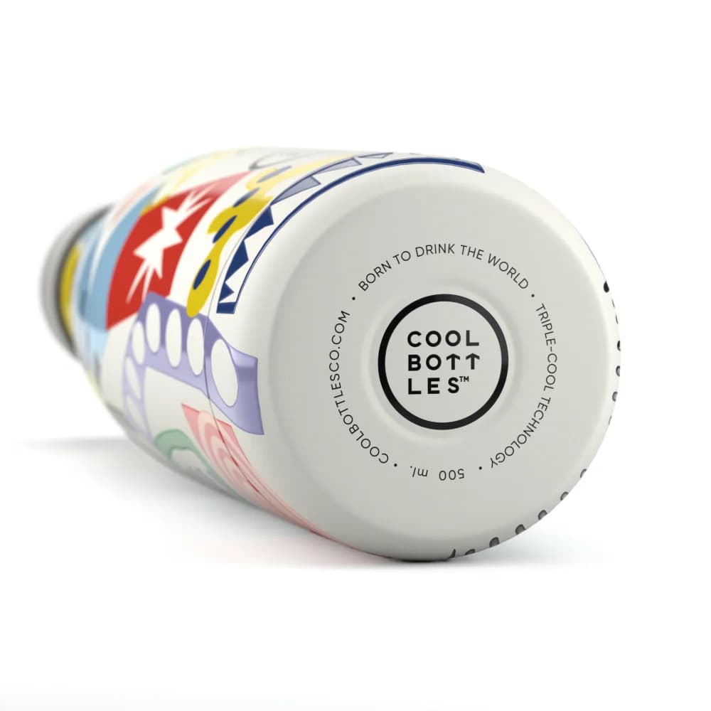 Nerezová termolahev Cool Bottles Xclusive! Electric Garden třívrstvá 500 ml - náhled 3