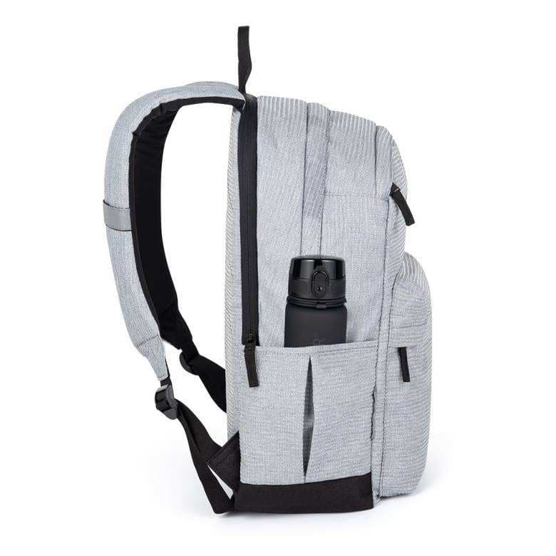 Městský batoh BAGMASTER POKY 22 A GREY MELANGE - náhled 4