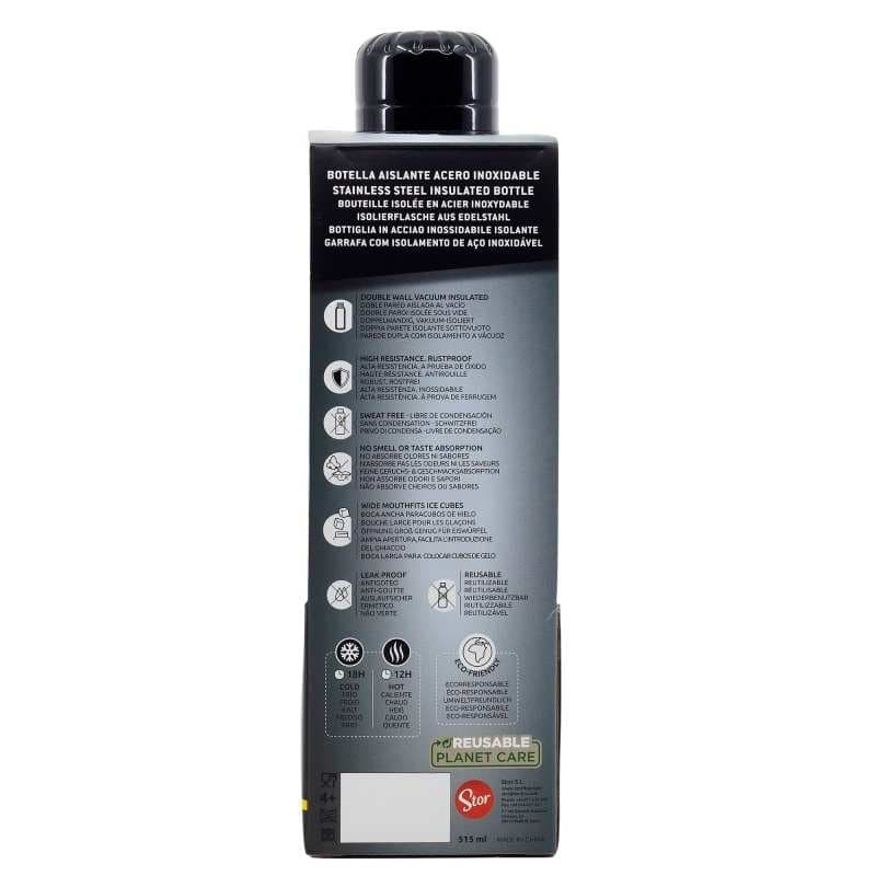 Nerezová termoláhev na pití Stor Batman 515 ml - náhled 5